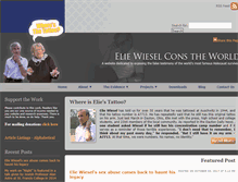 Tablet Screenshot of eliewieseltattoo.com